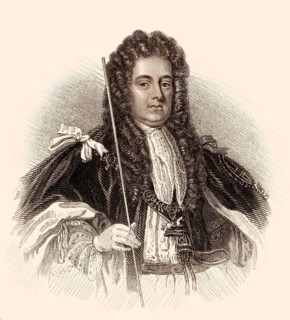 Sidney Godolphin, 1. Earl of Godolphin, 1645-1712, ein führender britischer Politiker