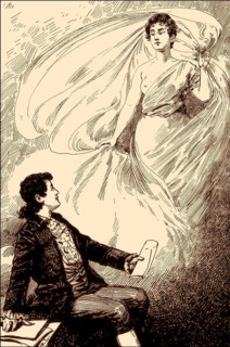 Goethe's inspiration, Johann Wolfgang von Goethe, a German poet