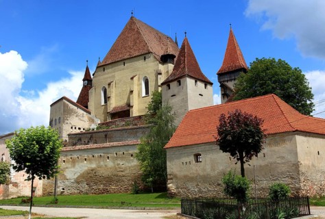 Romania, the fortified church of Biertan, German Birthälm, municipality in the district of Sibiu in