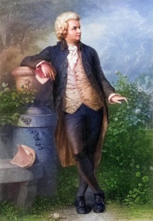 Wolfgang Amadeus Mozart 1756 1791 Austrian composer and musician, Historic, digitally restored