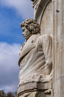 Beethoven, Haydn, Mozart Monument in the Großer Tiergarten, Berlin, Germany