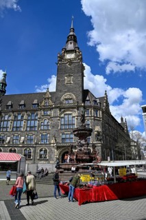 Marketplace, Wuppertal, Bergisches Land, North Rhine-Westphalia, Germany