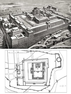 Solomon's Temple, Temple Mount, Jerusalem, Reconstructed by Conrad Schick