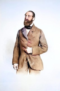 Christian Plattensteiner (1806-1858) painter and local politician, Historical, digitally restored