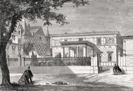 The Maison pompéienne, the hôtel particulier of Prince Jérôme Napoléon, Avenue Montaigne, Paris,