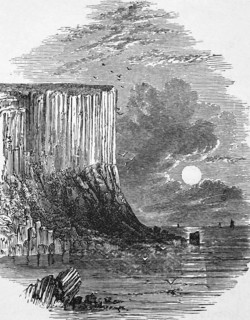 The Fair Head, Antrim coast, c. 1870, County Antrim, Ireland, digital reproduction of a historical