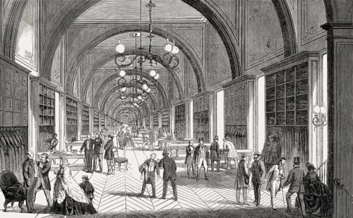 GRANDE MAISON, Rue Croix des Petits Champs, Paris, France, 1863