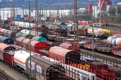 The Hagen-Vorhalle marshalling yard is one of the 9 largest in Germany, it is located on the