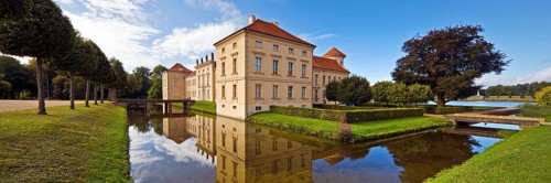 Rheinsberg Castle, countryside, Ostprignitz-Ruppin district, prime example of Friederician Rococo,