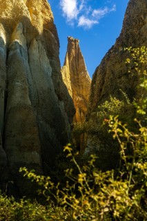 Discover the dramatic Clay Cliffs in the Canterbury region of New Zealand. These towering