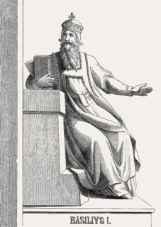 Basil I, called the Macedonian, 811 – 886, Byzantine Emperor from 867 to 886
