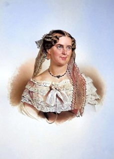Halena von Feuchtersleben (1801-1882), woman of Ernst Freiherr von Feuchtersleben, Historical,