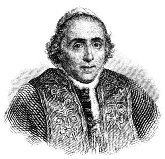 Pius VII, 1742 - 1823, Barnaba Niccolò Maria Luigi Chiaramonti, Pope of the Catholic Church from