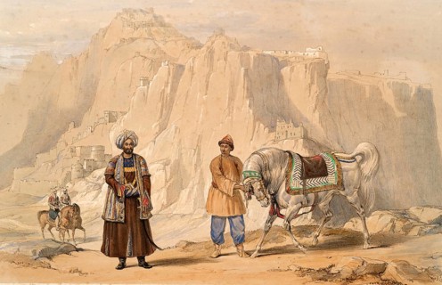 Castle of Zohauk-i-Maran, the British commander of the second Janbaz cavalry of Shah Shoojau and