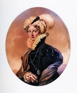 Marie Amelie, Queen of the French, 1782-1866, woman of Louis Philippe, King of the French in 1828,