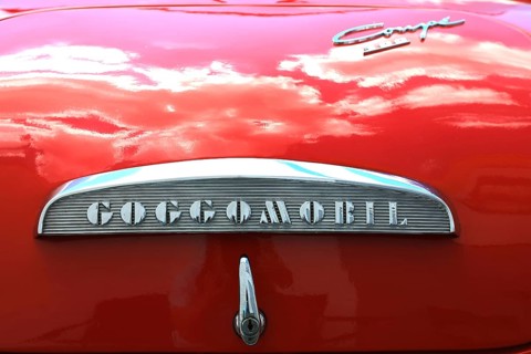 At the annual Kulmbacher classic car meeting, Bavaria, Germany, car, classic car, Goggomobil logo