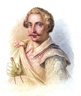 Thomas Cavendish (1560-1592) English circumnavigator, commanded one of the ships sent by Walter