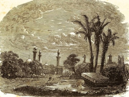 Place of residence of the Jew Joseph of Arimathea, disciple of Jesus taking Jesus from the cross,
