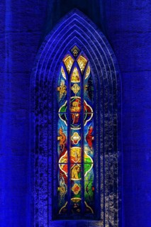 Hallgrímskirkja, Evangelical Lutheran Parish Church of the Icelandic State Church, Window at the