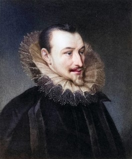 Edmund Spenser (1552?-1599), English Elizabethan poet. Engraving from The Gallery of Portraits Vol.