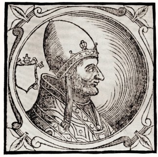 Pope Adrian IV or Adrianus IV, born Nicholas Breakspear, pope from 1154 to 1159