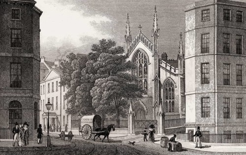 St Mary's Roman Catholic Cathedral, Broughton Street, Edinburgh, Scotland, 19th century, from