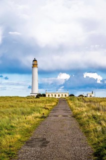 Barns Ness Lighthouse, Dunbar, East Lothian, Scotland, UK