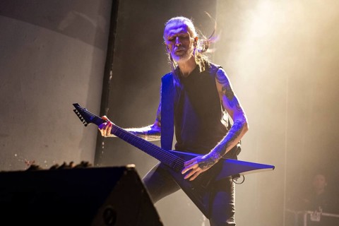 Gregor Mackintosh, guitarist from Paradise Lost live on Ascension of Europe Tour - Pt 2 at Capitol