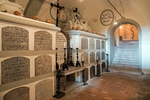 Tomb of the Abbots of St. Mang Monastery, Füssen, Allgäu, Bavaria, Germany