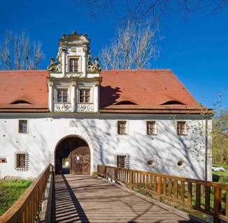 Torhaus Dölitz, fought in the Battle of the Nations near Leipzig 1813, tin museum, exhibition,
