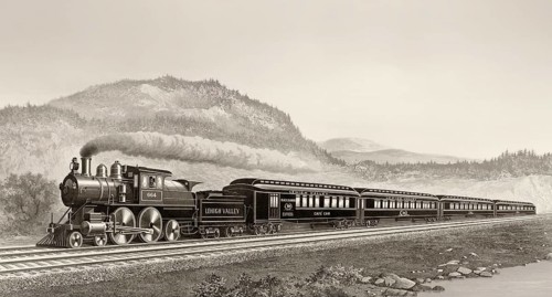 Black Diamond Express, New York to Buffalo, 19th century