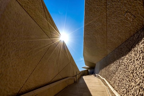 Zayed National Museum in Abu Dhabi, memorial to the late Zayed bin Sultan Al Nahyan, the museum is
