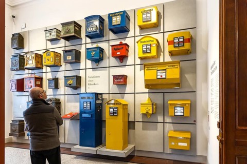 Museum of Communication in the building of the former Reich Post Ministry on Leipziger Straße, at