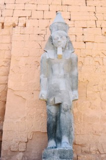 Statue of Ramesses II, Luxor Temple, Luxor, Egypt