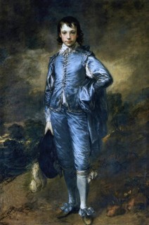 The Blue Boy, 1769/1770, Boy in Blue, oil painting by Thomas Gainsborough, Historic, digitally