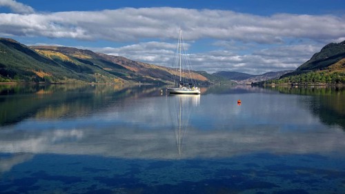 Europe, Scotland, Great Britain, England, landscape, Loch Duich, Dornie