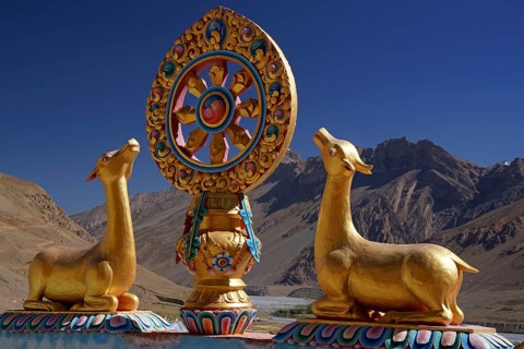 Asia, India, North India, Key Monastery in Spiti, Spiti, North India, India