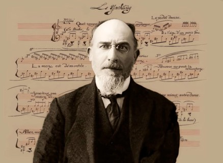 Erik Satie, 1866 – 1925, a French composer and pianist, sheet music from Sports & divertisements,