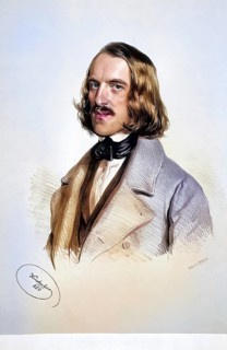 Walther Wolfgang Freiherr von Goethe (born 9 April 1818 in Weimar, died 15 April 1885 in Leipzig)