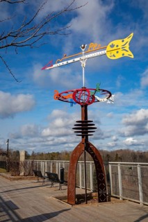 St. Thomas, Ontario, Canada - The St. Thomas Elevated Park, built on the old Michigan Central