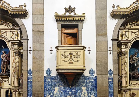 Capela das Almas de Santa Catarina, Catholic chapel of Saint Catherine, interior decorated with