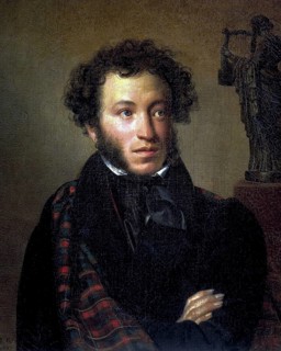 Alexander Pushkin, 1827, oil on canvas. Orest Adamovich Kiprensky (1782-1836), Russian painter.