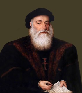 Vasco da Gama, c. 1460s – 1524, Portuguese explorer, digitally edited