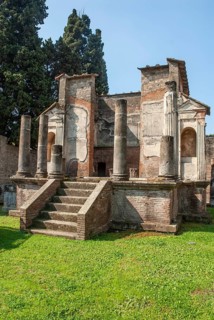 Ruins in the archaeologic site of Pompei, UNESCO World Heritage Site, province of Naples Campania,