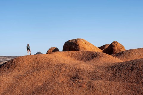 Rock formation, Pontok Mountains, Great Spitzkoppe, Spitzkoppe, Great Spitzkoppe Nature Reserve,