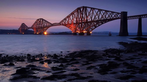 Europe, Scotland, Edinburgh, bridge, Firth of Forth Bridge, Edinburgh