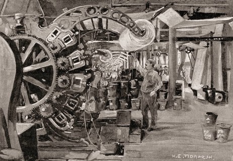 Calico Printers' Association Ltd, cotton industry, Manchester, England, UK, 19th century