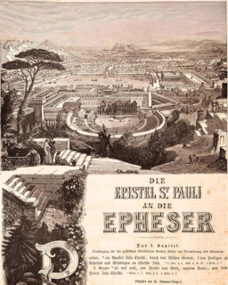 City of Ephesus or Ephesus in Asia Minor, Turkey, Epistle Paul to the Ephesians, New Testament,