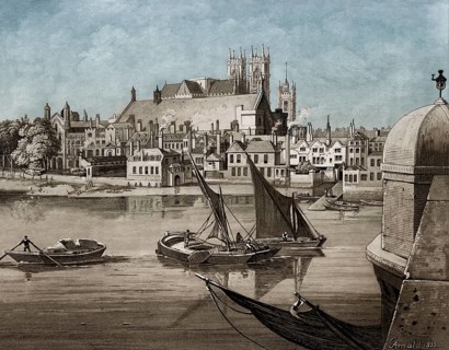 Westminster, Westminster Abbey, London, UK, 1803