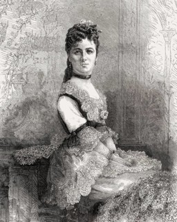 Dame Emma Albani, 1847 – 1930, a leading opera soprano of the 19th century